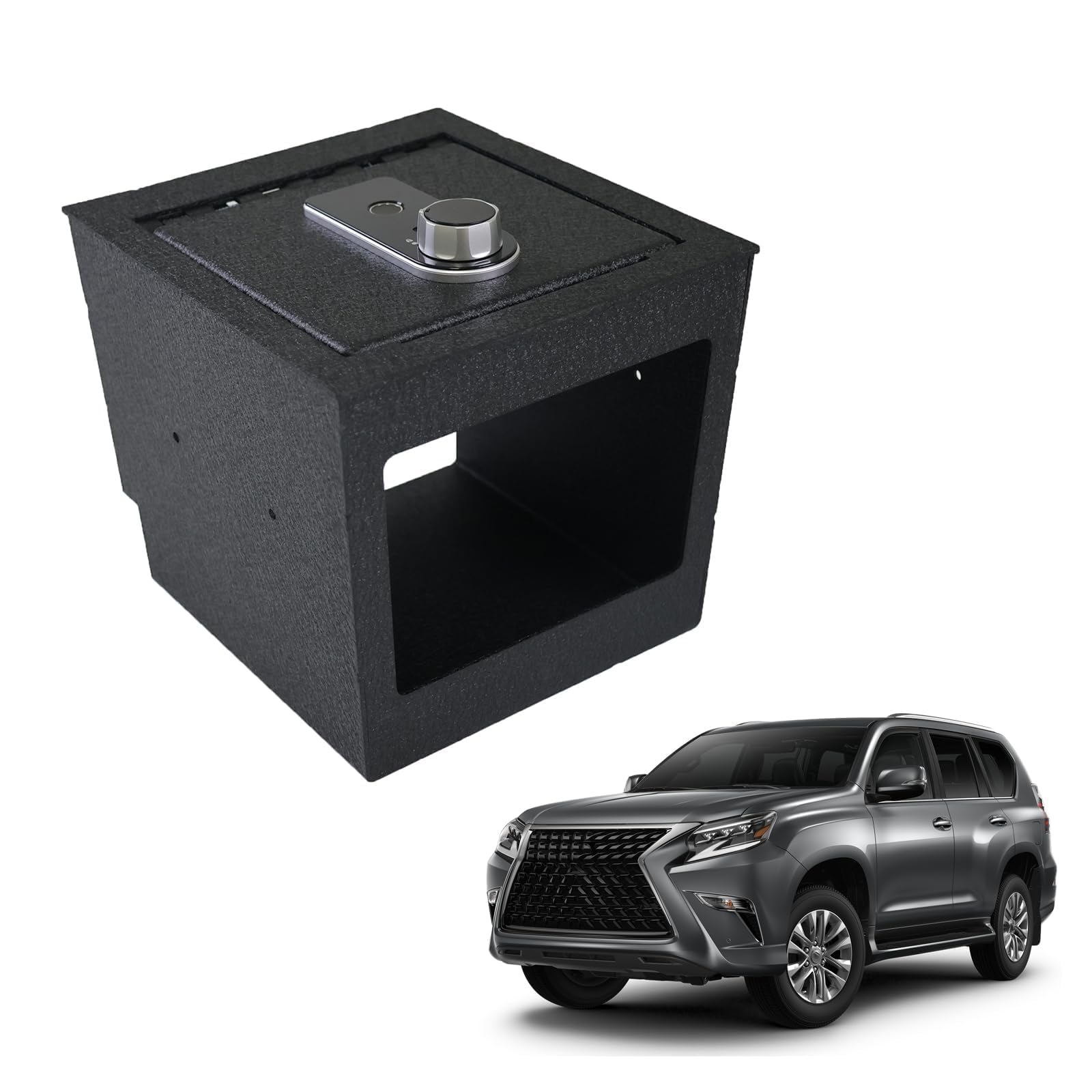 Amazon.com: Center Console Gun Safe Vault - KEREN Vehicle